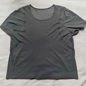 Black Lululemon Athletica Sports T-Shirt